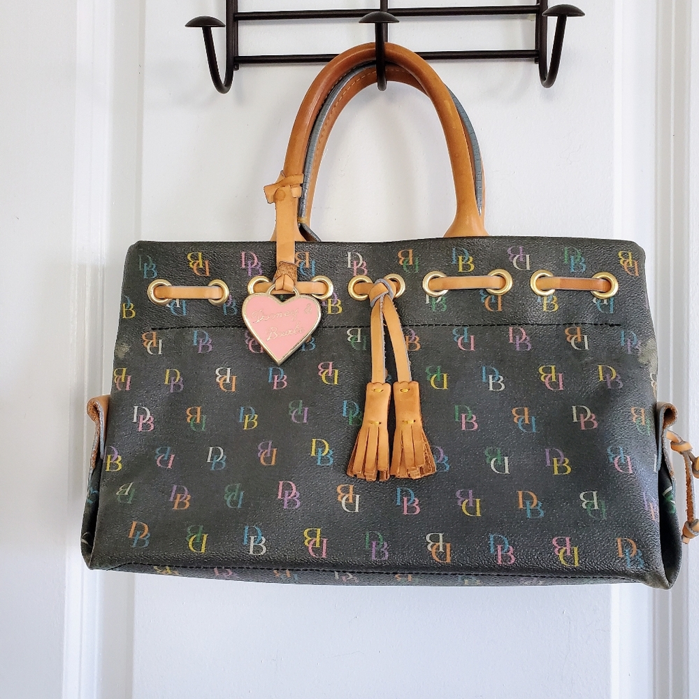 Vintage multi-color Dooney & Bourke Handbag